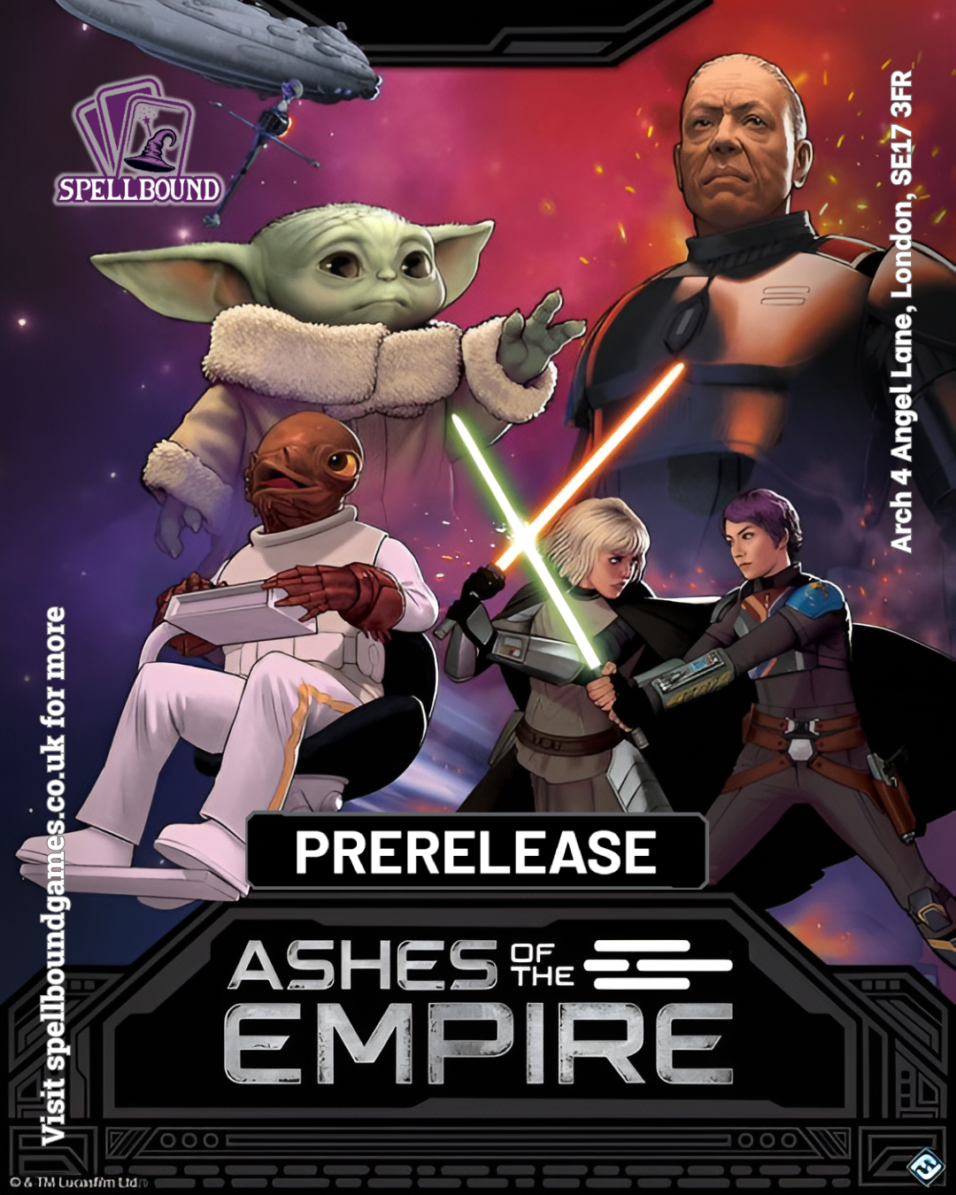 Star Wars: Unlimited - Ashes of the Empire Pre-Release - 11/07
