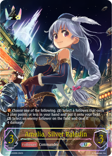 Amelia, Silver Paladin