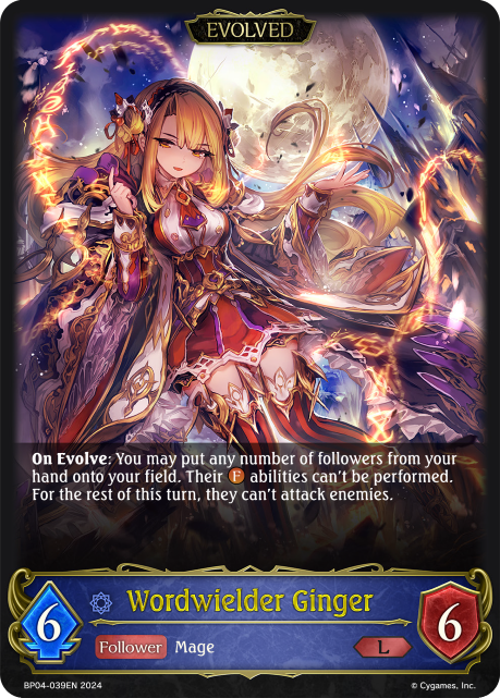 Worldwielder Ginger (Evolved)