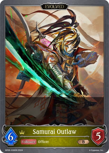Samurai Outlaw (Evolved)