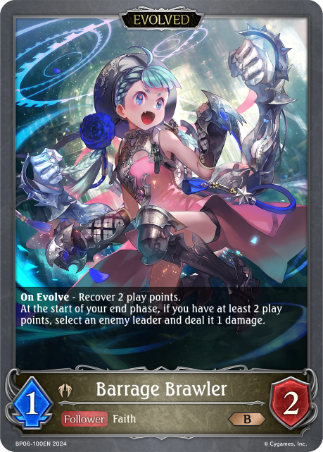 Barrage Brawler (Evolved)