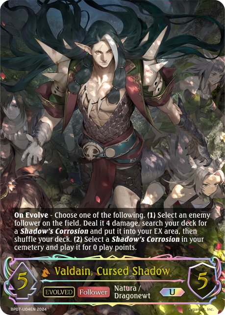 Valdain, Cursed Shadow