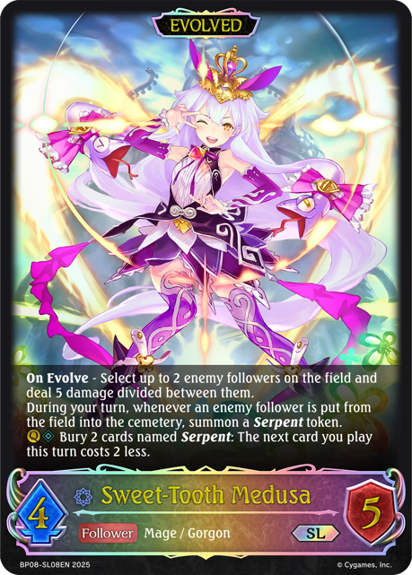 Sweet-Tooth Medusa (Evolved)