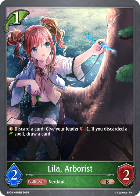 Lila, Arborist