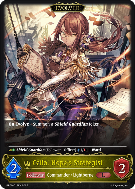 Celia, Hope's Strategist (Evolved) / Celia, Despair's Messenger
