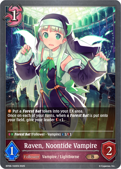 Raven, Noontide Vampire