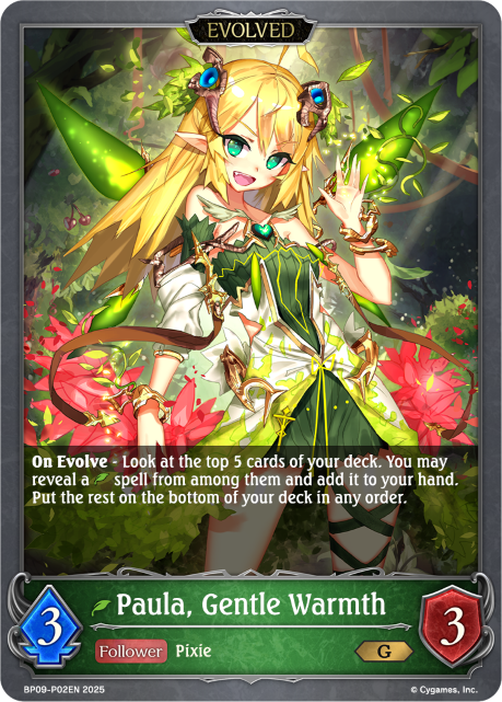 Paula, Gentle Warmth (Evolved)