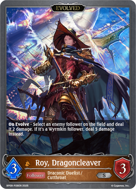 Roy, Dragoncleaver (Evolved)