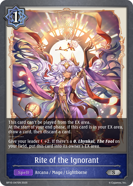 Rite of the Ignorant