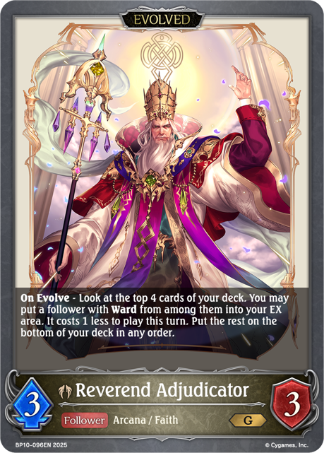 Reverend Adjucator (Evolved)