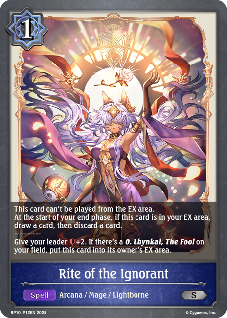 Rite of the Ignorant