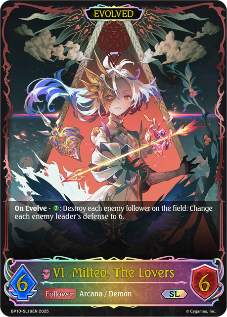 VI. Milteo, The Lovers (Evolved)