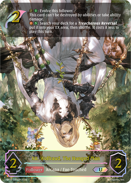 XII. Wolfraud, The Hanged Man