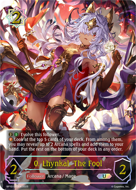 0, Lhynkal, The Fool