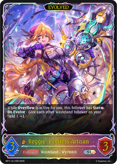 Reggie, Peerless Artisan (Evolved)