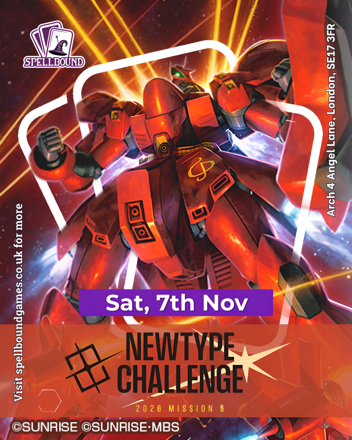 Gundam Card Game Newtype Challenge 2026 Mission 5 - 07/11