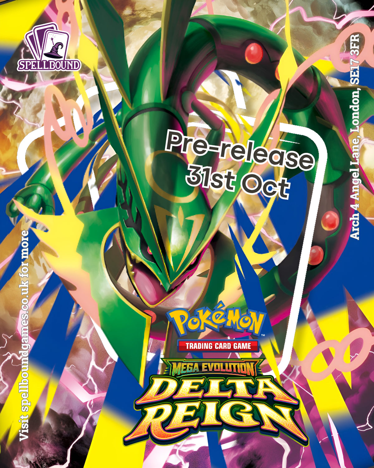 Pokémon: Delta Regin Pre-Release - 31/10