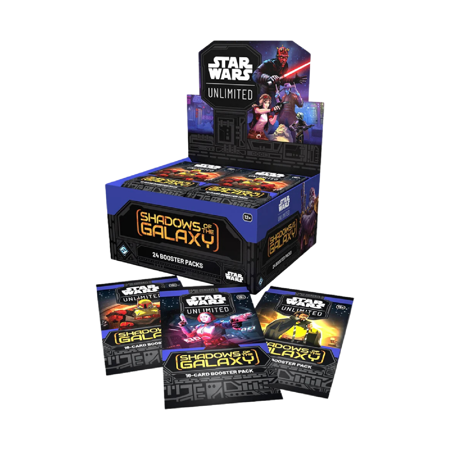 Star Wars: Unlimited Shadows of The Galaxy Booster Box (24 Packs)