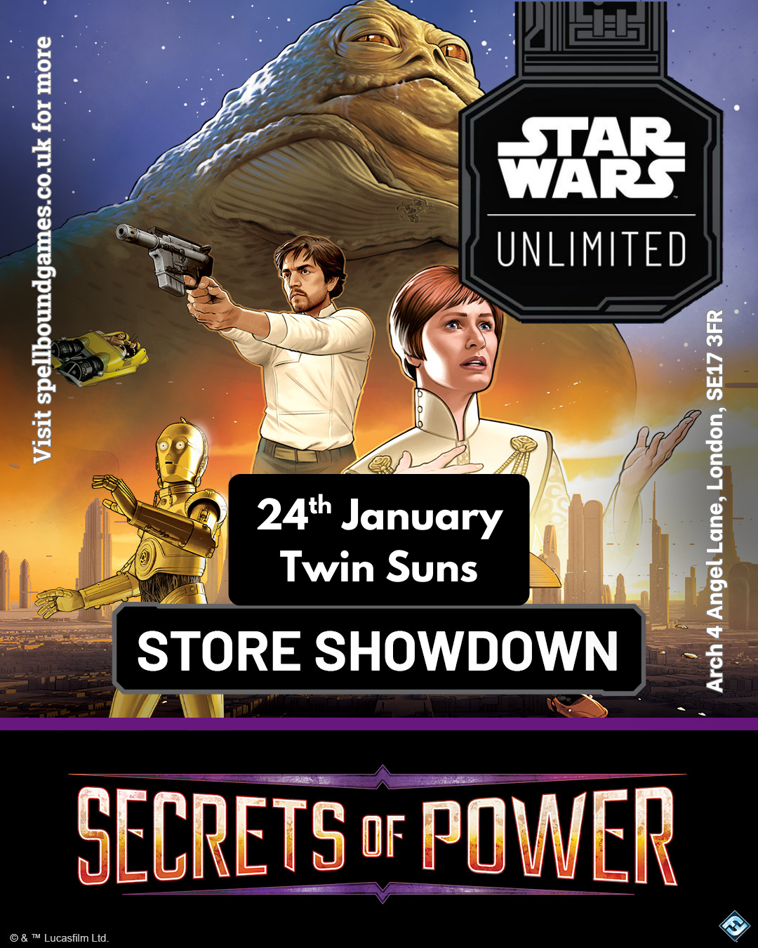 Star Wars: Unlimited - Secrets of Power Store Showdown - 24/01