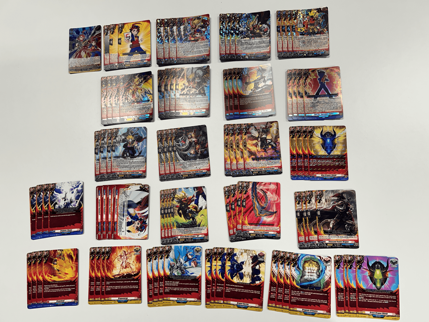 Cardfight!! Vanguard - Future Card Buddyfight Gao Mikado / Drum Bunker Dragon World Split Bundle