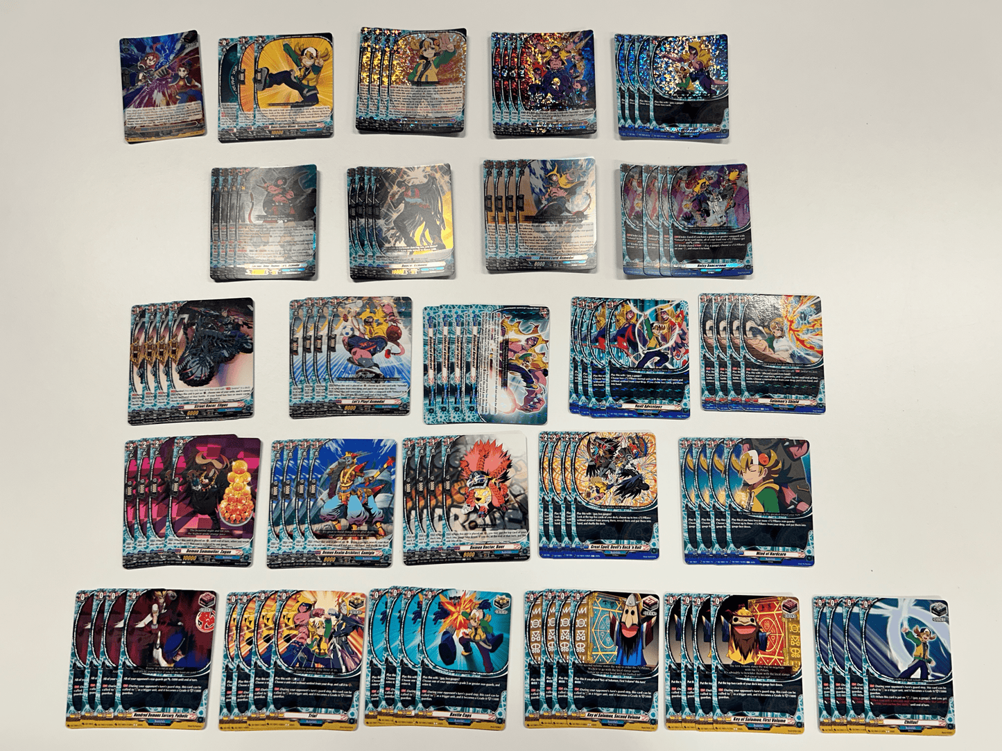 Cardfight!! Vanguard - Future Card Buddyfight Tetsuya Kurodake / Asmodai Magic World Split Bundle