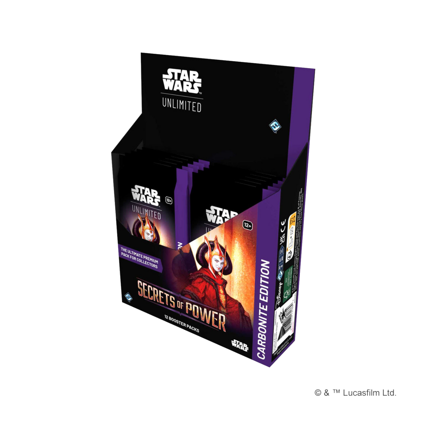 Star Wars: Unlimited - Secrets of Power Carbonite Edition Booster Display
