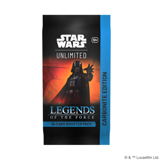 Star Wars: Unlimited - Legends of the Force Carbonite Edition Booster Pack