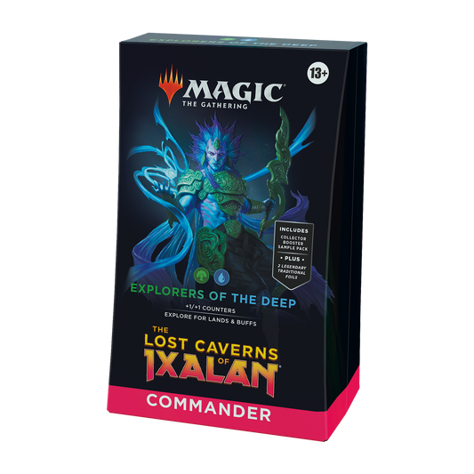 lost cavern of ixalan explorers of the deep commander deck