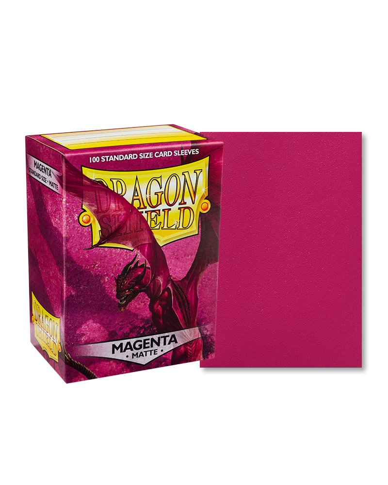 Dragon Shield Matte Sleeves - 100 Sleeves (Various Colours)