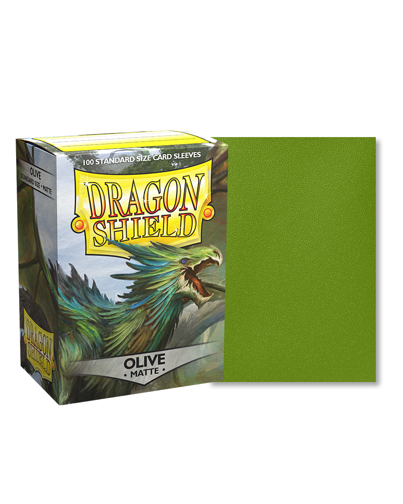 Dragon Shield Matte Sleeves - 100 Sleeves (Various Colours)