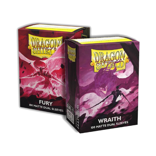 Dragon Shield Dual Matte Sleeves - 100 sleeves (Various Colours)