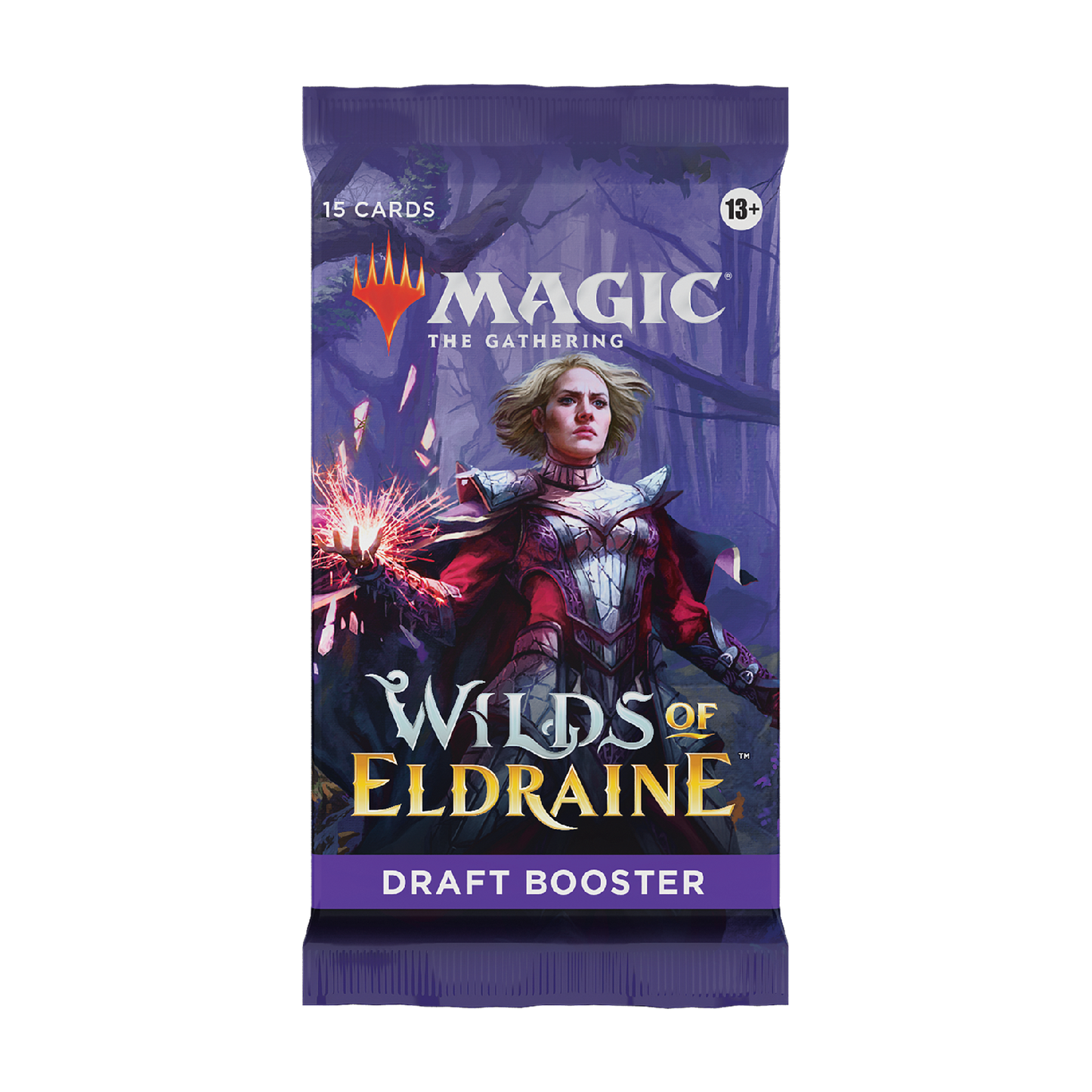 Magic: The Gathering Wilds of Eldraine Draft Booster (15 Magic Cards)