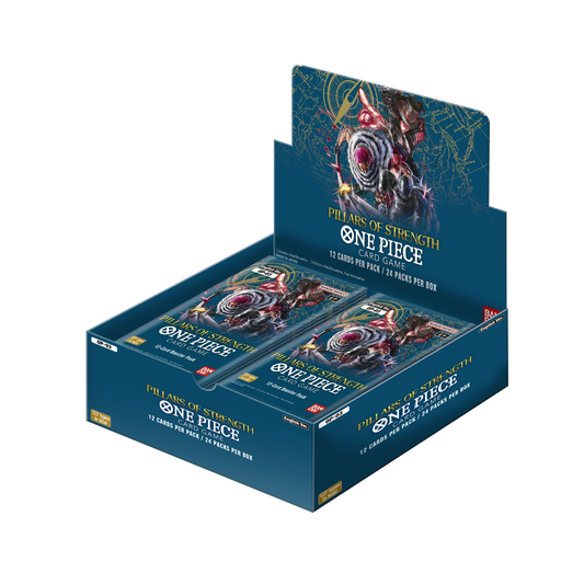 One Piece Card Game:  Booster Box (24 packs) - Pillars of Strength (OP-03)