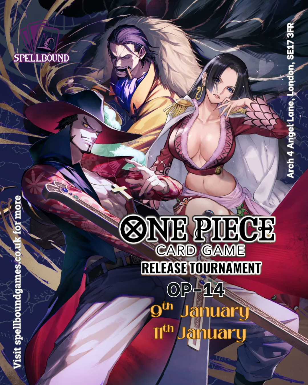 One Piece: The Azure Sea's Seven OP-14 Release Event - 09/01