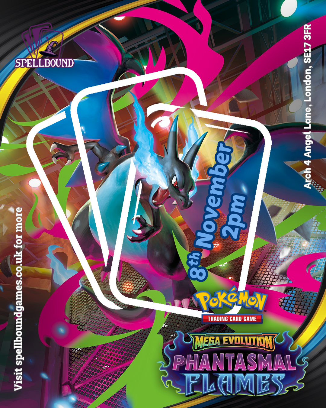 Pokemon: Phantasmal Flames Pre-Release - 08/11