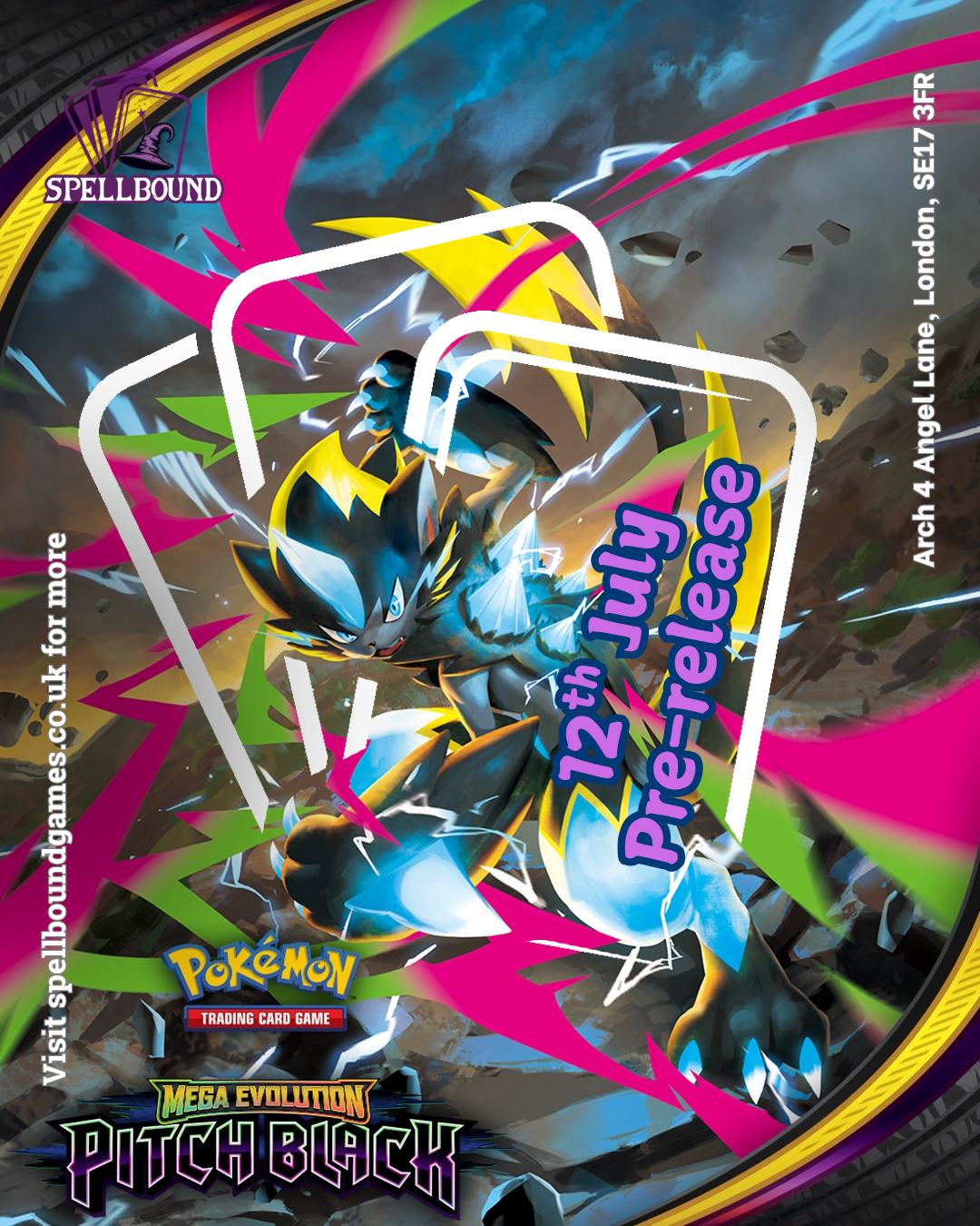 Pokemon: Pitch Black Pre-Release - 12/07