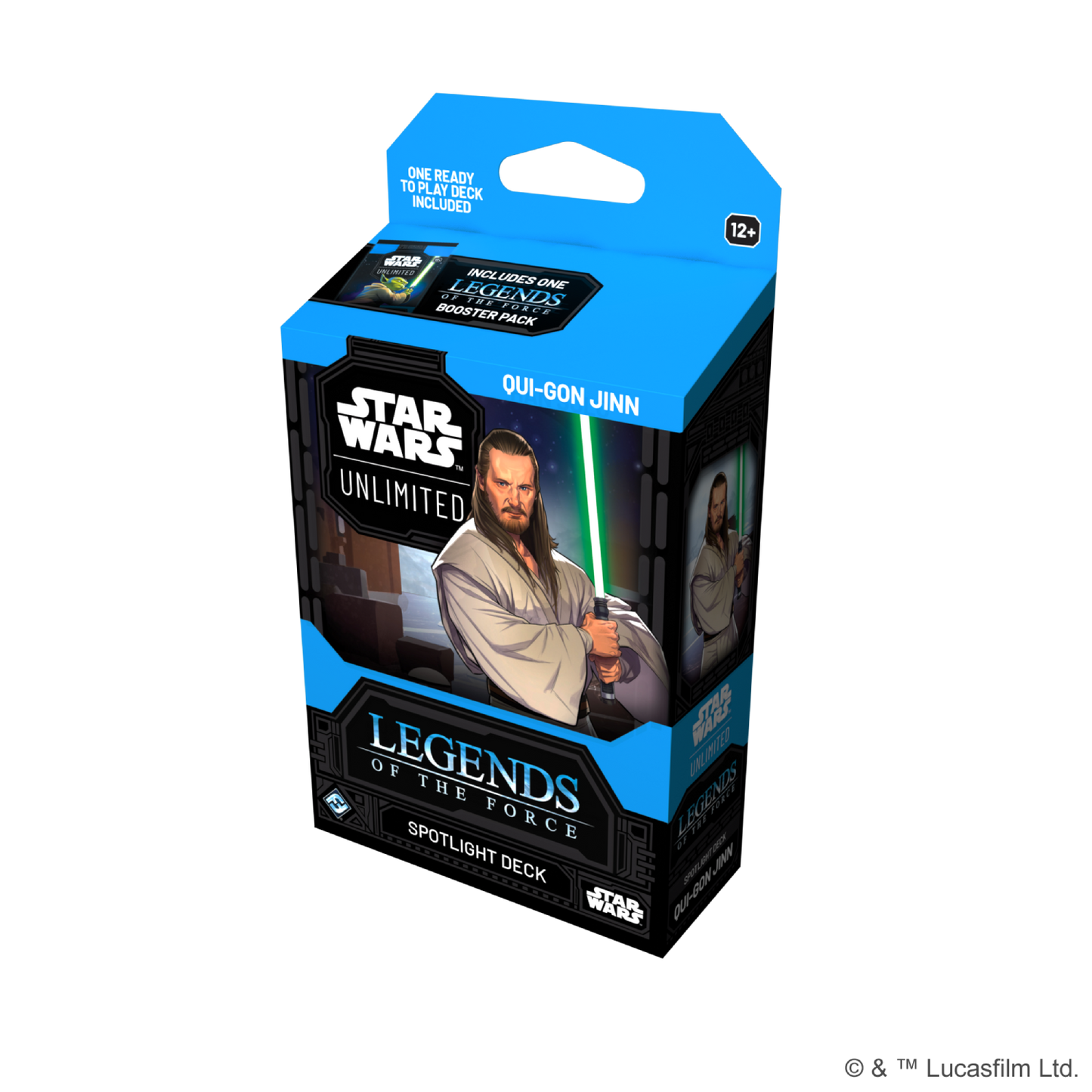 Star Wars: Unlimited - Legends of the Force - Qui-Gon Jinn Spotlight Deck