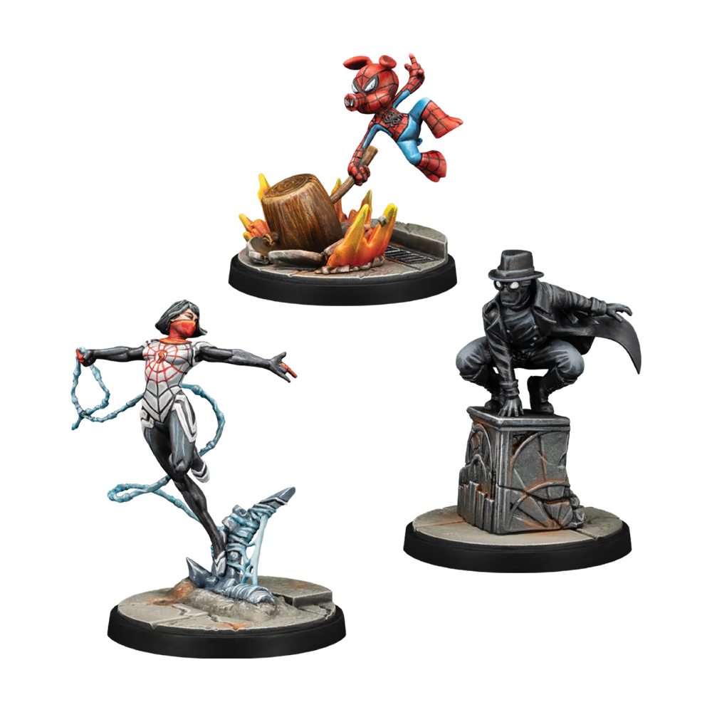 MCP: Silk, Spider-Ham, & Spider-Man Noir