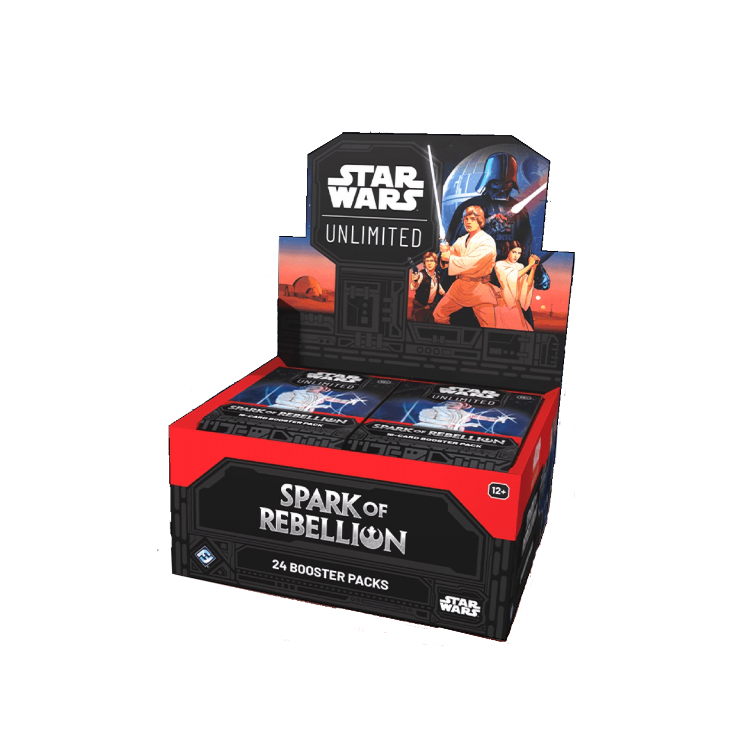 Star Wars: Unlimited Spark of Rebellion Booster Box (24 Packs) Spellbound Games Star Wars: Unlimited Spark of Rebellion Booster Box (24 Packs) Spellbound Games
