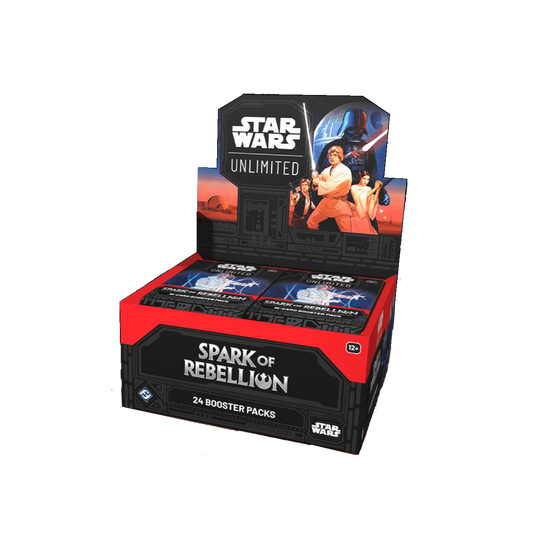 Star Wars: Unlimited Spark of Rebellion Booster Box (24 Packs)
