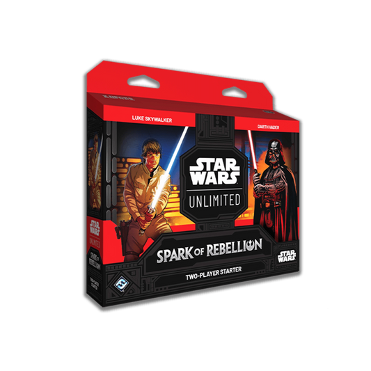 Star Wars: Unlimited Spark of Rebellion Two-Player Starter Deck (Luke vs Vader)