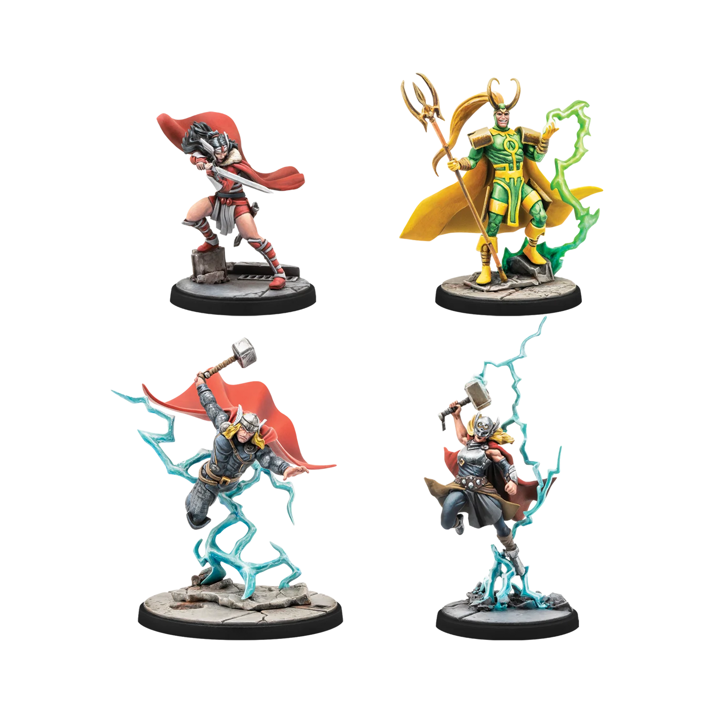 MCP: Mighty Thor, Lady Sif, Thor, Hero of Midgard & Loki, Prince of Lies