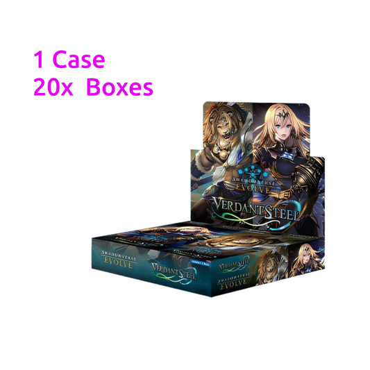 Shadowverse Evolve: Set #7 "Verdant Steel" - Case Split (10 boxes)