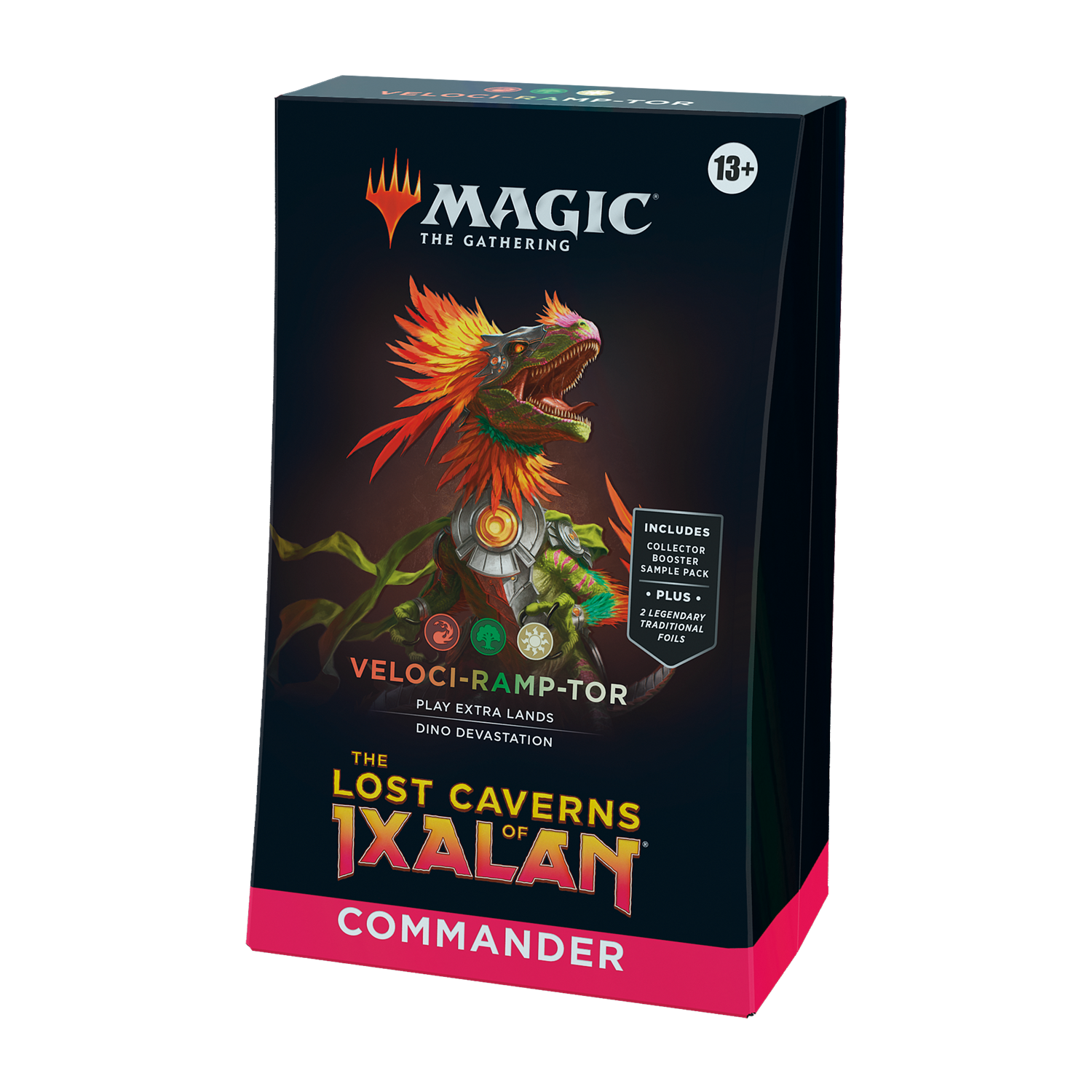 lost cavern of ixalan velociramptor commander deck