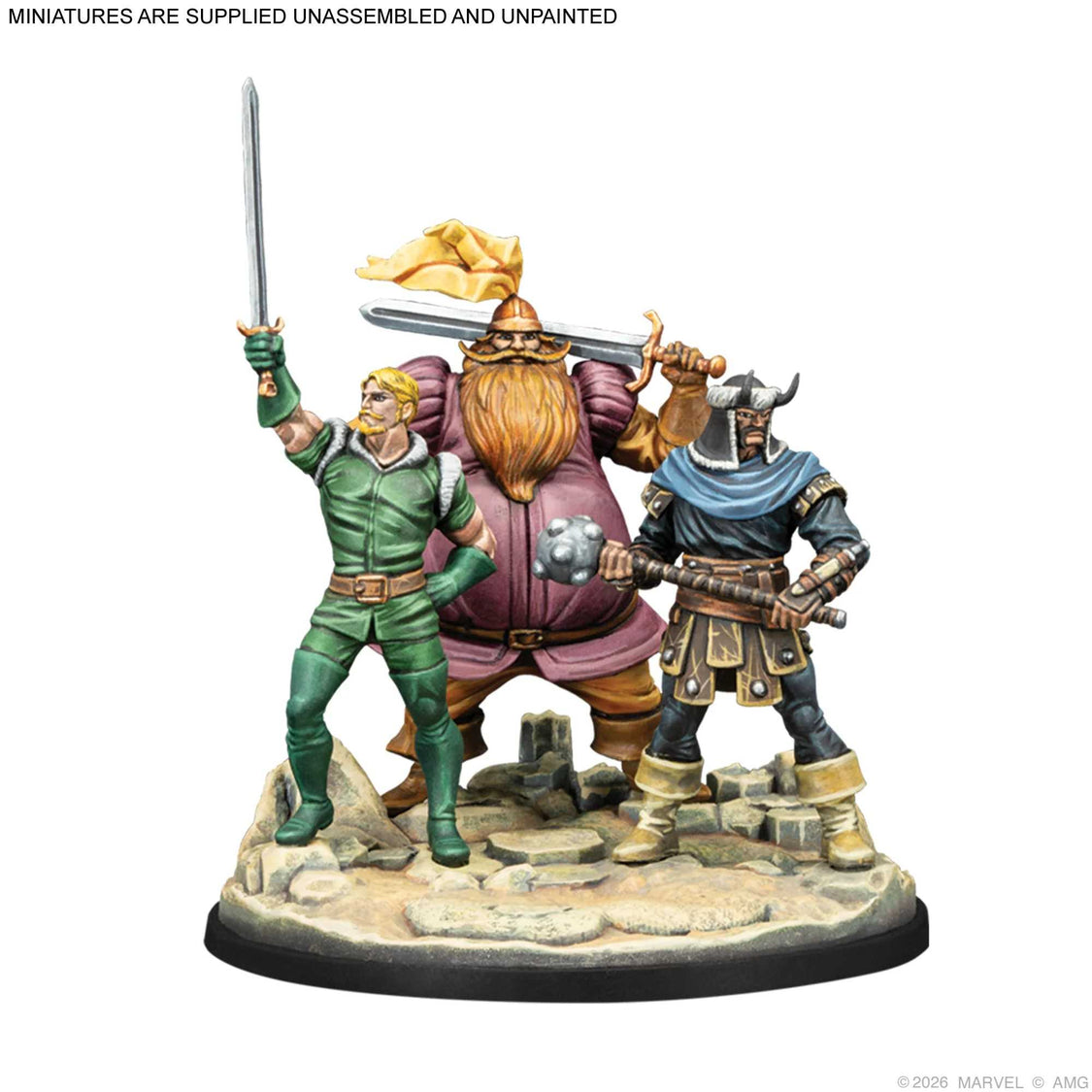 MCP: Valkyrie on Aragon & Warriors Three