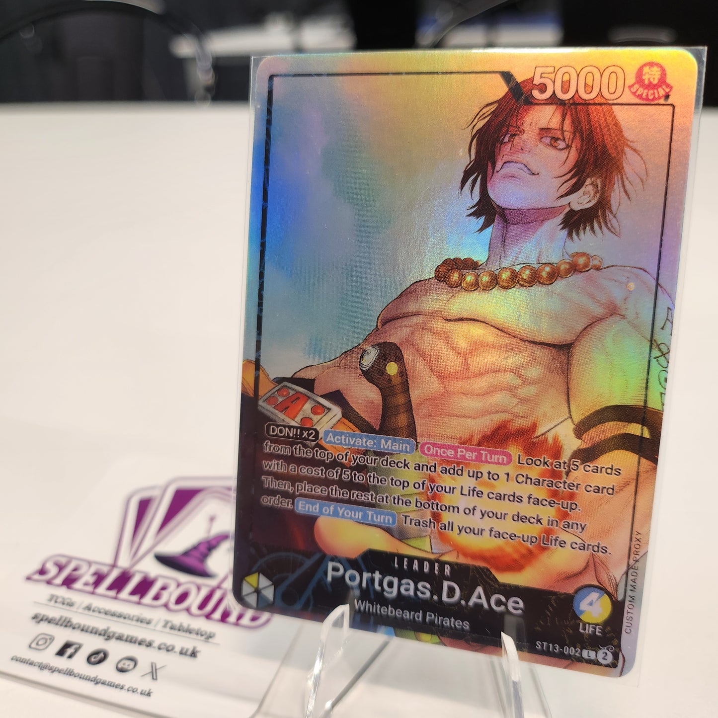 Custom OPTCG Leaders