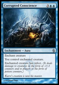 Corrupted Conscience⁣ - Mirrodin Besieged⁣ (Uncommon)⁣ [22]