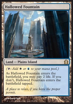 Hallowed Fountain⁣ - Return to Ravnica⁣ (Rare)⁣ [241]