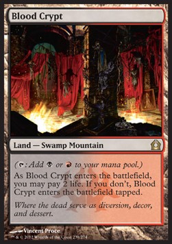 Blood Crypt⁣ - Return to Ravnica⁣ (Rare)⁣ [238]