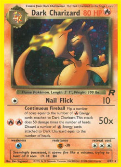 Dark Charizard⁣ - Team Rocket⁣ (Holo Rare)⁣ [4]